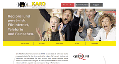 Desktop Screenshot of karoag.ch